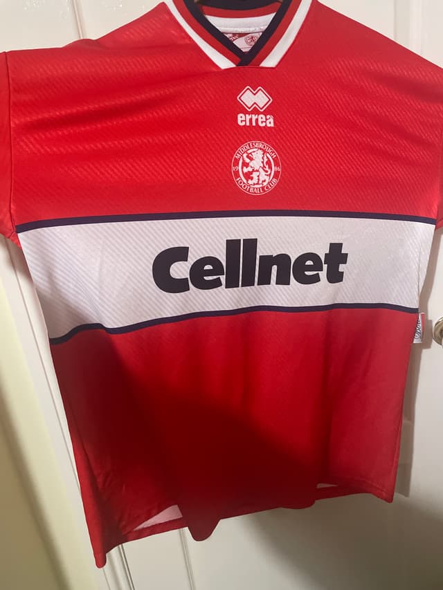 Middlesbrough 1997/98 Home Shirt