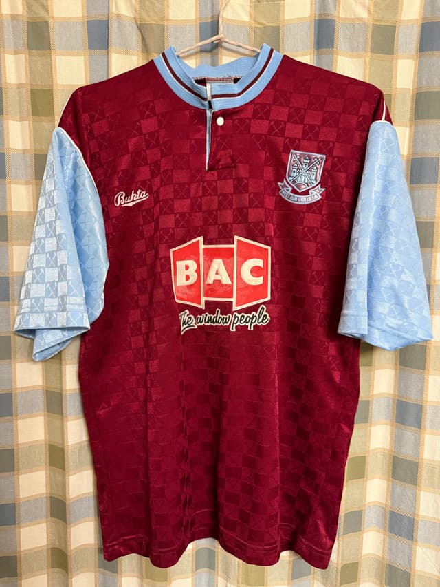 West Ham 1990/91 Home