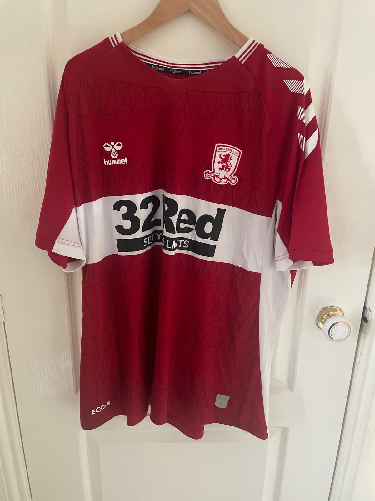 Middlesbrough 2021/22 Home Shirt - Image 1