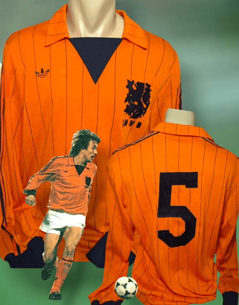 Netherlands match worn 1984 - Image 1